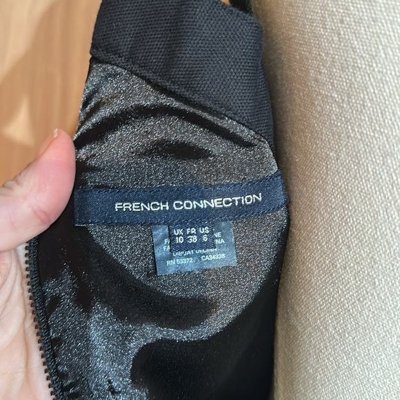 French Connection Black and Multicolor Mini Dress - Picture 4 of 4